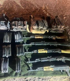 Aseguran armamento y vehículos con reporte de robo en operativo conjunto en Sonoyta