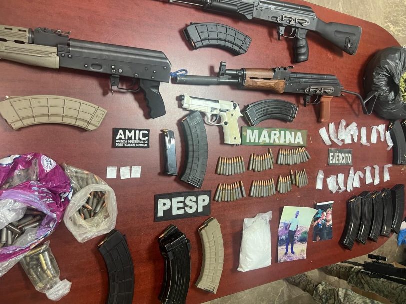 Cateo positivo en Ciudad Obregón durante operativo conjunto de AMIC-DEFENSA-SEMAR-PESP