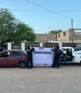 Localizan vehiculos robados San Luis rico Colorado