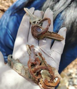 Hoy encontramos 6 cuerpos, todos ocultos entre la tierra y el dolor con que se fueron de este mundo. Estábamos caminando sobre un panteón clandestino.